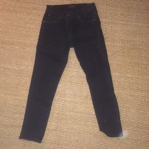 Black skinny James Jeans